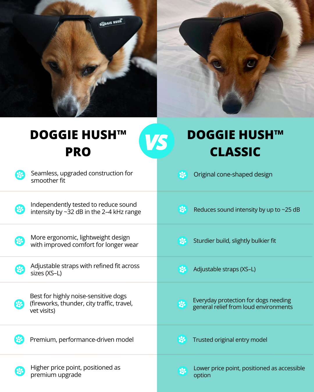 Doggie Hush feature