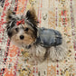 Denim Dog Vest Jacket