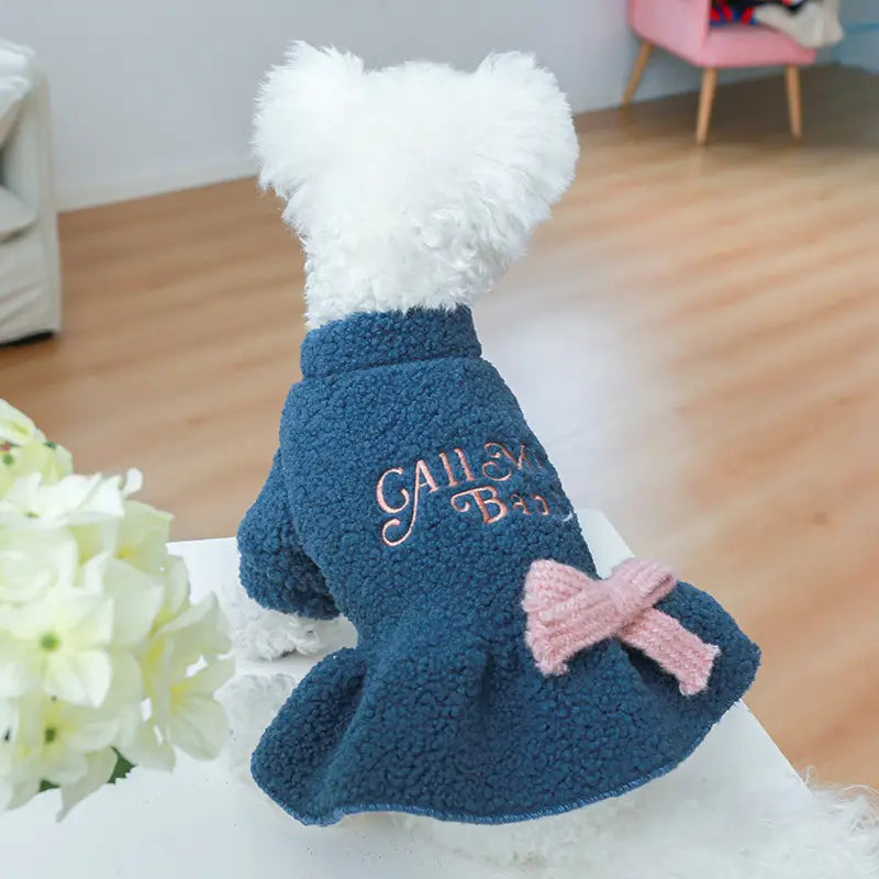 CALL ME BABY WARM DOG SWEATER