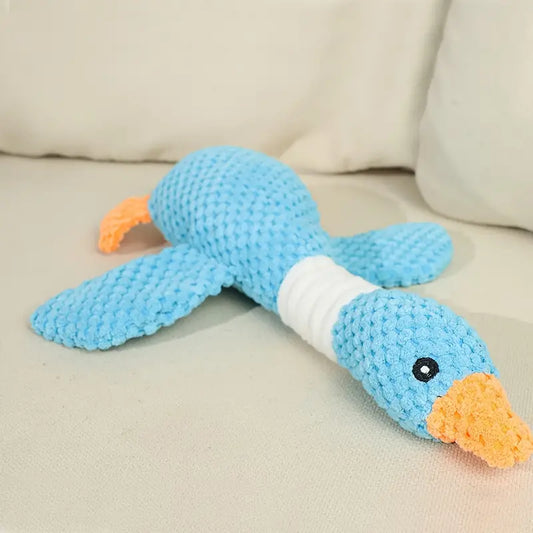 Blue Bird Plush Squeaky Toy