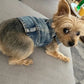 Denim Dog Vest Jacket