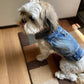 Denim Dog Vest Jacket