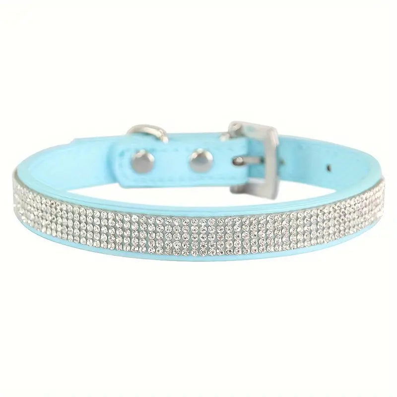 Glam Rhinestone Pet Collar