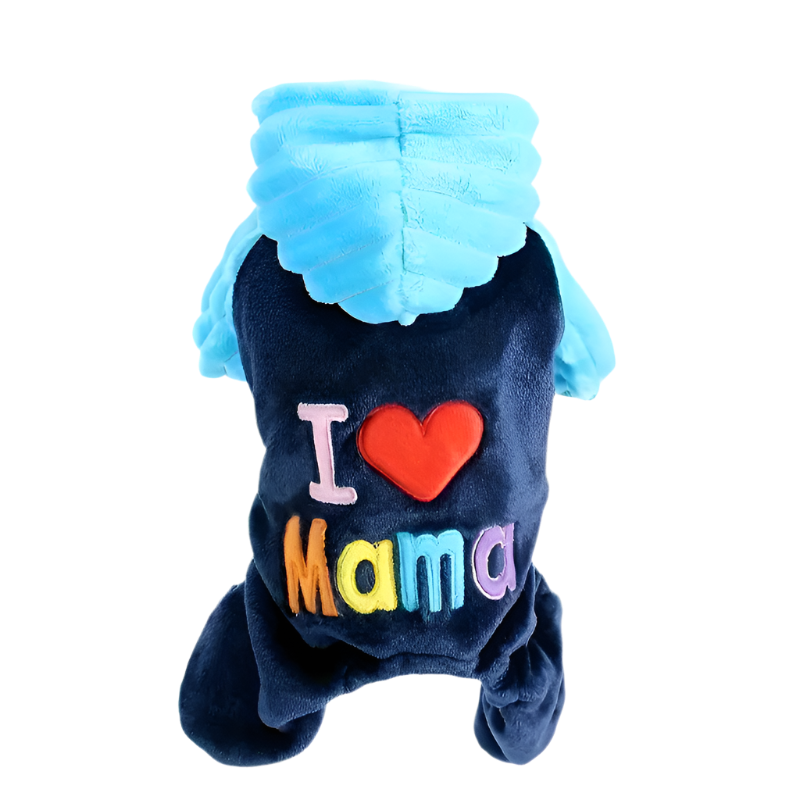 "I LOVE MAMA" ADORABLE DOG SWEATER