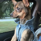 Denim Dog Vest Jacket