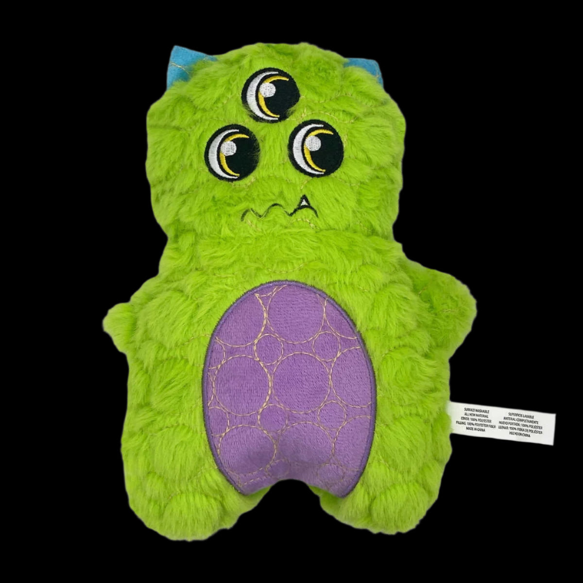 Kevlar Super Tough Plush Monster Dog Toy, Built-in Squeaker