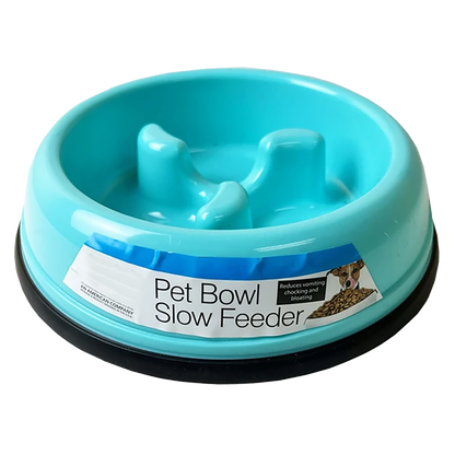 Anti-Gulping Slow Feeder Dog Bowl - For Healthier Eating