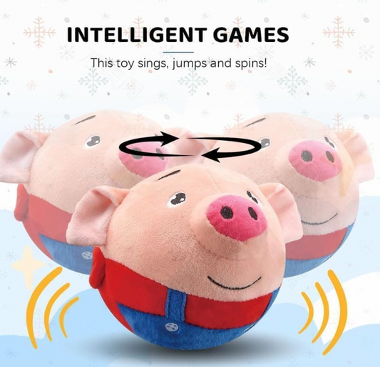 PetWiggles Talking Piggy - Shake & Bounce Toy