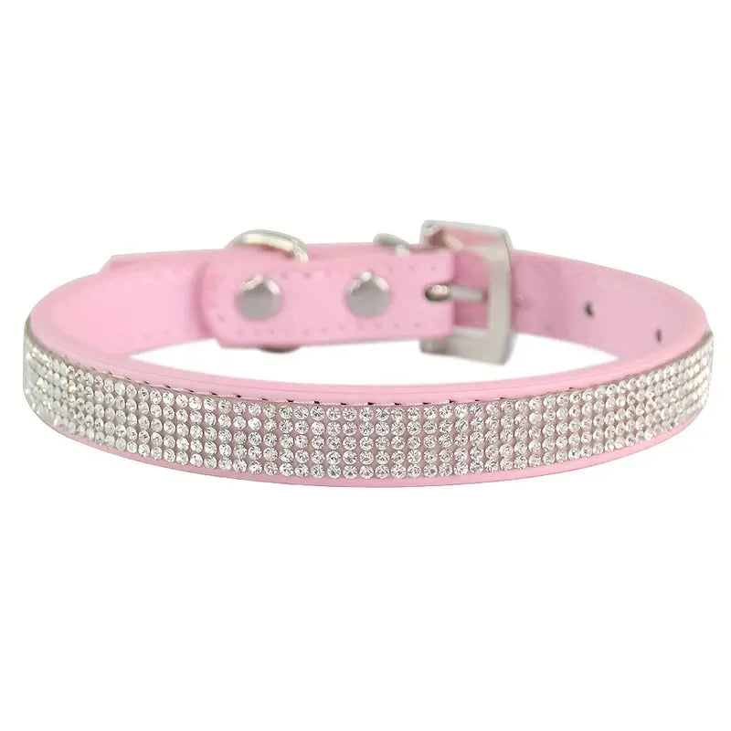 Glam Rhinestone Pet Collar