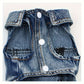 Denim Dog Vest Jacket