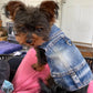 Denim Dog Vest Jacket