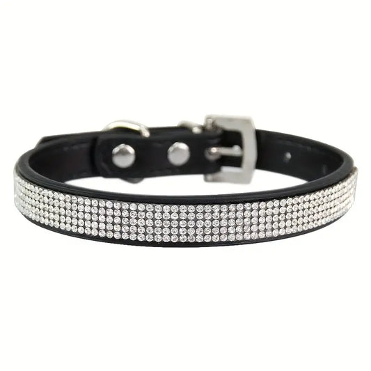 GLAM RHINESTONE PET COLLAR