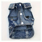 Denim Dog Vest Jacket