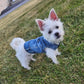 Denim Dog Vest Jacket