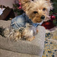 Denim Dog Vest Jacket