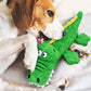 Crocodile Squeaky Plush Toy