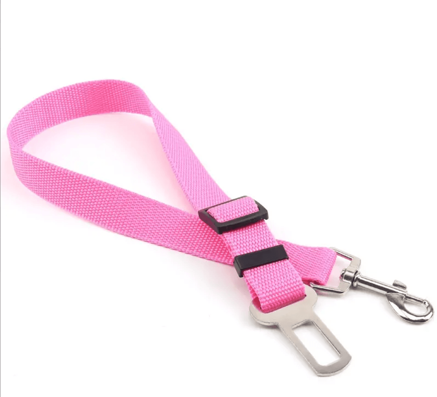 SecureFlex Pet Car Seat Belt - Adjustable & Durable Dog Travel Leash for Safe, Comfortable Rides - Doggie Hush